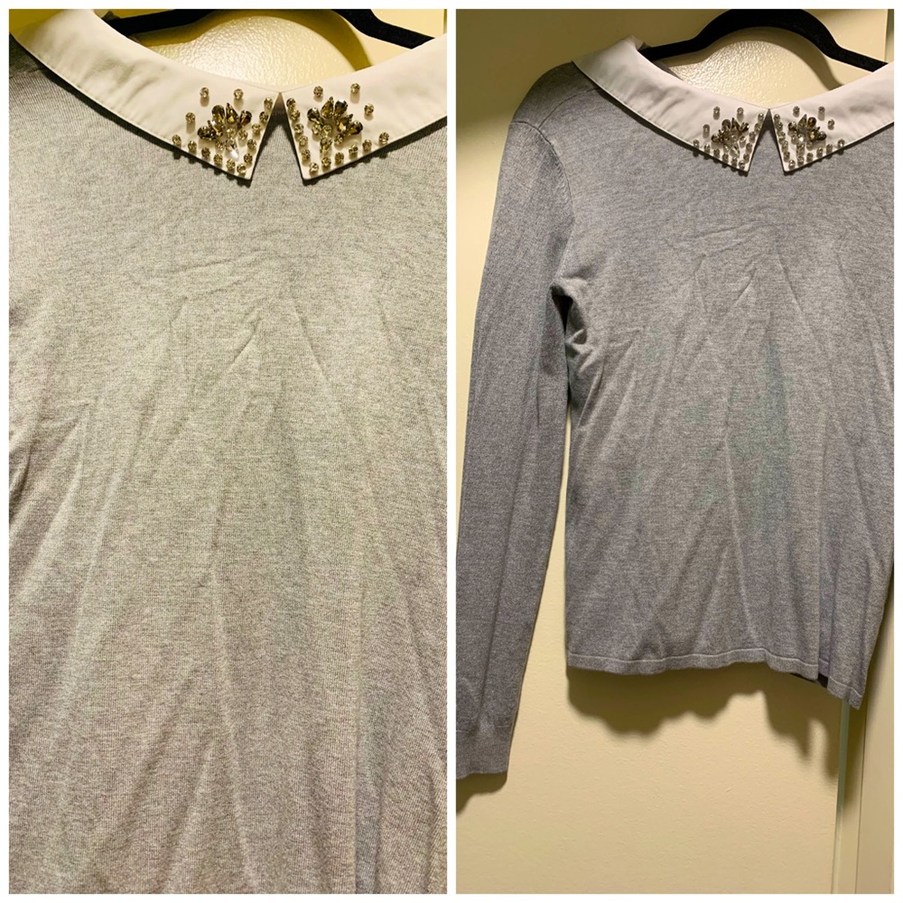 Gray women blouse